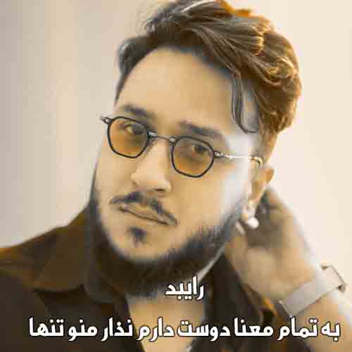 دانلود آهنگ به تمام معنا دوست دارم نذار منو تنها رایبد