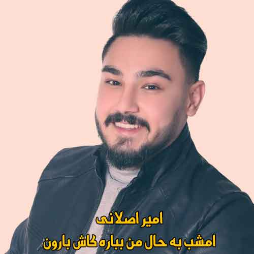 دانلود آهنگ امشب به حال من بباره کاش بارون امیر اصلانی ریمیکس