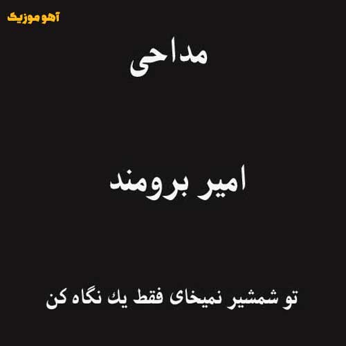 دانلود مداحی تو شمشیر نمیخوای فقط یک نگاه کن (استودیویی)